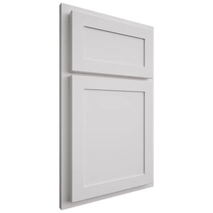 Shiloh Cabinetry Partial Overlay Malibu Paintable Pure White Door