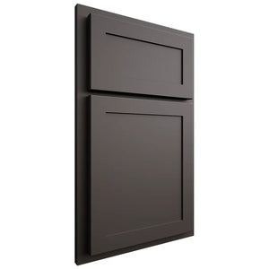 Shiloh Cabinetry Partial Overlay Malibu Paintable Urbane Bronze Door
