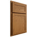 Shiloh Cabinetry Partial Overlay Malibu Red Oak Plain Cut Autumn Door