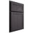 Shiloh Cabinetry Partial Overlay Malibu Red Oak Plain Cut Harbor Door