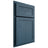 Shiloh Cabinetry Partial Overlay Malibu Red Oak Plain Cut Hudson Door