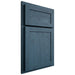 Shiloh Cabinetry Partial Overlay Malibu Red Oak Plain Cut Hudson Door