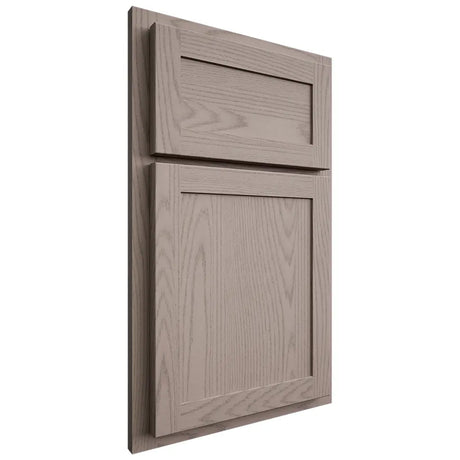 Shiloh Cabinetry Partial Overlay Malibu Red Oak Plain Cut Sterling Door