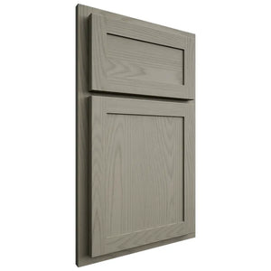Shiloh Cabinetry Partial Overlay Malibu Red Oak Plain Cut Thyme Door