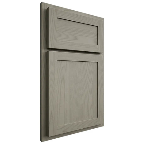 Shiloh Cabinetry Partial Overlay Malibu Red Oak Plain Cut Thyme Door