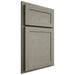 Shiloh Cabinetry Partial Overlay Malibu Red Oak Plain Cut Thyme Door