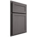 Shiloh Cabinetry Partial Overlay Malibu Walnut Plain Cut Cadet Door
