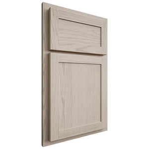 Shiloh Cabinetry Partial Overlay Malibu Walnut Plain Cut Seagull Door