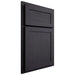 Shiloh Cabinetry Partial Overlay Malibu White Oak Plain Cut Harbor Door