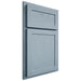 Shiloh Cabinetry Partial Overlay Malibu White Oak Plain Cut Sky Door