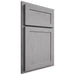 Shiloh Cabinetry Partial Overlay Malibu White Oak Plain Cut Stratus Door