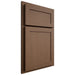 Shiloh Cabinetry Partial Overlay Malibu White Oak Quarter Sawn Autumn Door