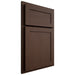 Shiloh Cabinetry Partial Overlay Malibu White Oak Quarter Sawn Braun Door