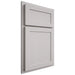 Shiloh Cabinetry Partial Overlay Malibu White Oak Quarter Sawn Cotton Door
