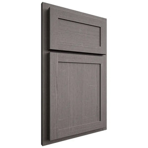 Shiloh Cabinetry Partial Overlay Malibu White Oak Quarter Sawn Flagstone Door