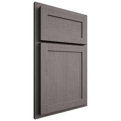 Shiloh Cabinetry Partial Overlay Malibu White Oak Quarter Sawn Flagstone Door