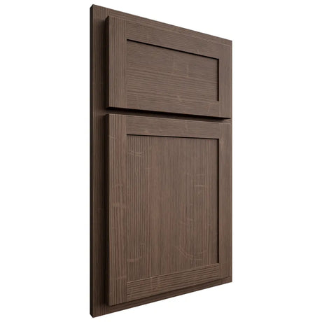 Shiloh Cabinetry Partial Overlay Malibu White Oak Quarter Sawn Mineral Door