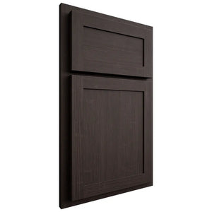 Shiloh Cabinetry Partial Overlay Malibu White Oak Quarter Sawn Morel Door