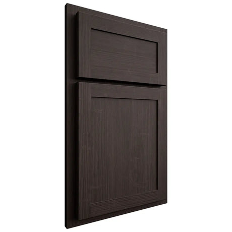 Shiloh Cabinetry Partial Overlay Malibu White Oak Quarter Sawn Morel Door