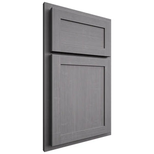 Shiloh Cabinetry Partial Overlay Malibu White Oak Quarter Sawn Sterling Door