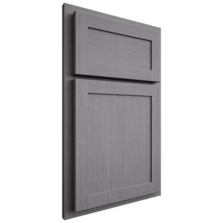Shiloh Cabinetry Partial Overlay Malibu White Oak Quarter Sawn Sterling Door