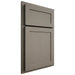 Shiloh Cabinetry Partial Overlay Malibu White Oak Quarter Sawn Thyme Door