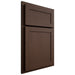 Shiloh Cabinetry Partial Overlay Malibu White Oak Rift Cut Braun Door