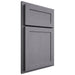 Shiloh Cabinetry Partial Overlay Malibu White Oak Rift Cut Cadet Door