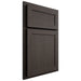 Shiloh Cabinetry Partial Overlay Malibu White Oak Rift Cut Creekside Door