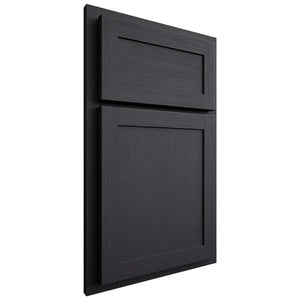 Shiloh Cabinetry Partial Overlay Malibu White Oak Rift Cut Harbor Door