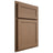 Shiloh Cabinetry Partial Overlay Malibu White Oak Rift Cut Medium Door