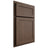 Shiloh Cabinetry Partial Overlay Malibu White Oak Rift Cut Mineral Door