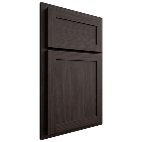 Shiloh Cabinetry Partial Overlay Malibu White Oak Rift Cut Morel Door