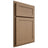 Shiloh Cabinetry Partial Overlay Malibu White Oak Rift Cut Natural Door
