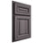 Shiloh Cabinetry Partial Overlay Manchester Hickory Plain Cut Cadet Door