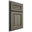 Shiloh Cabinetry Partial Overlay Manchester Hickory Plain Cut Thyme Door