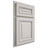 Shiloh Cabinetry Partial Overlay Manchester Paintable Beige Door