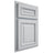 Shiloh Cabinetry Partial Overlay Manchester Paintable Niebla Azul Door