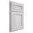 Shiloh Cabinetry Partial Overlay Manchester Paintable Pure White Door