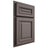 Shiloh Cabinetry Partial Overlay Manchester Poplar Plain Cut Heatherstone Door