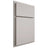 Shiloh Cabinetry Partial Overlay Metropolitan Paintable Amazing Gray Door