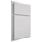 Shiloh Cabinetry Partial Overlay Metropolitan Paintable Arctic Door