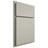 Shiloh Cabinetry Partial Overlay Metropolitan Paintable Clary Sage Door