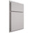 Shiloh Cabinetry Partial Overlay Metropolitan Paintable Light French Gray Door