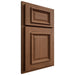 Shiloh Cabinetry Partial Overlay Montgomery Alder Plain Cut Cola Door