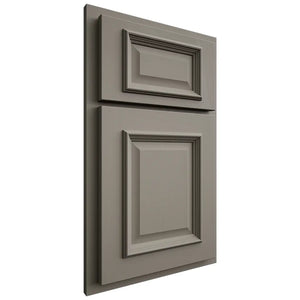 Shiloh Cabinetry Partial Overlay Montgomery Maple Plain Cut Thyme Door