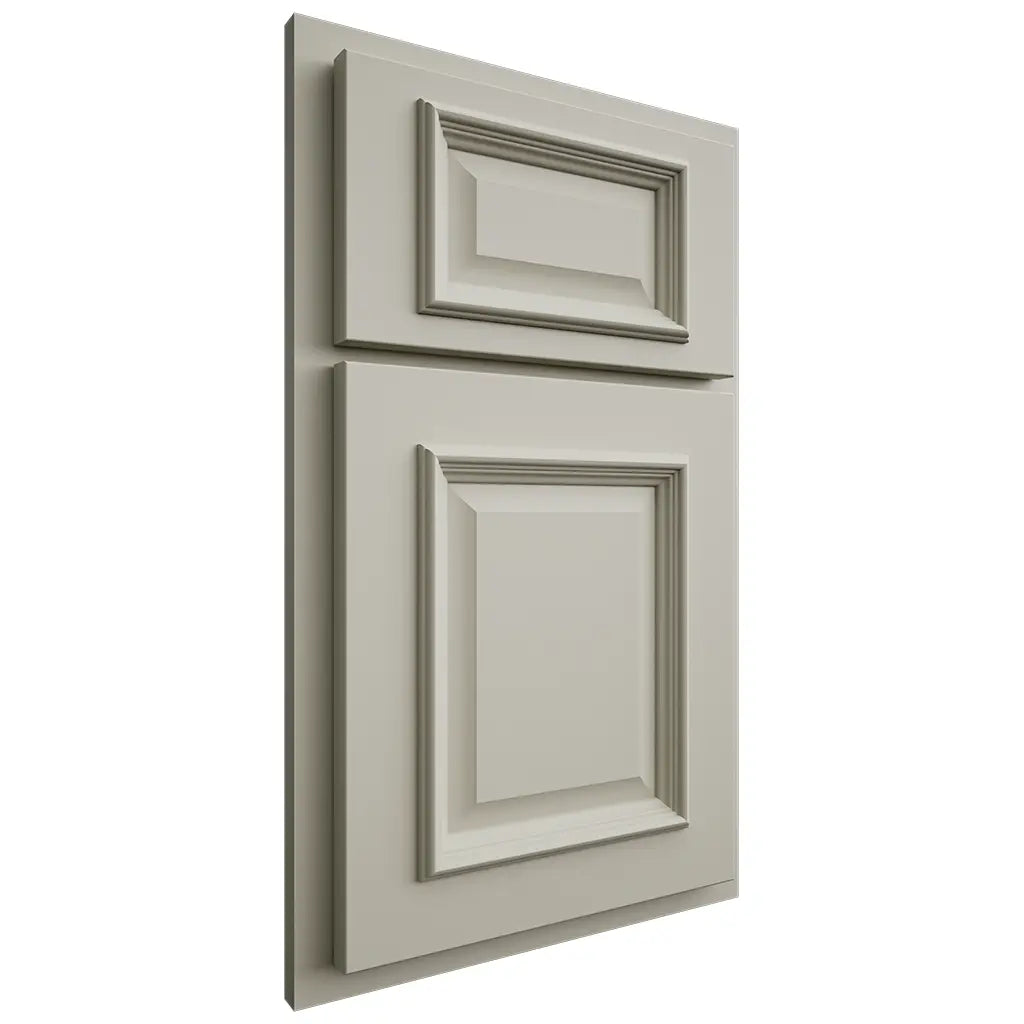 Shiloh Cabinetry Partial Overlay Montgomery Paintable Clary Sage Door