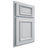 Shiloh Cabinetry Partial Overlay Montgomery Paintable Niebla Azul Door