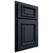 Shiloh Cabinetry Partial Overlay Montgomery Poplar Plain Cut Hudson Door