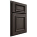 Shiloh Cabinetry Partial Overlay Montgomery White Oak Plain Cut Creekside Door